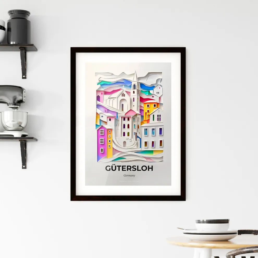 Vivid Gutersloh, Germany, Framed Wall Art