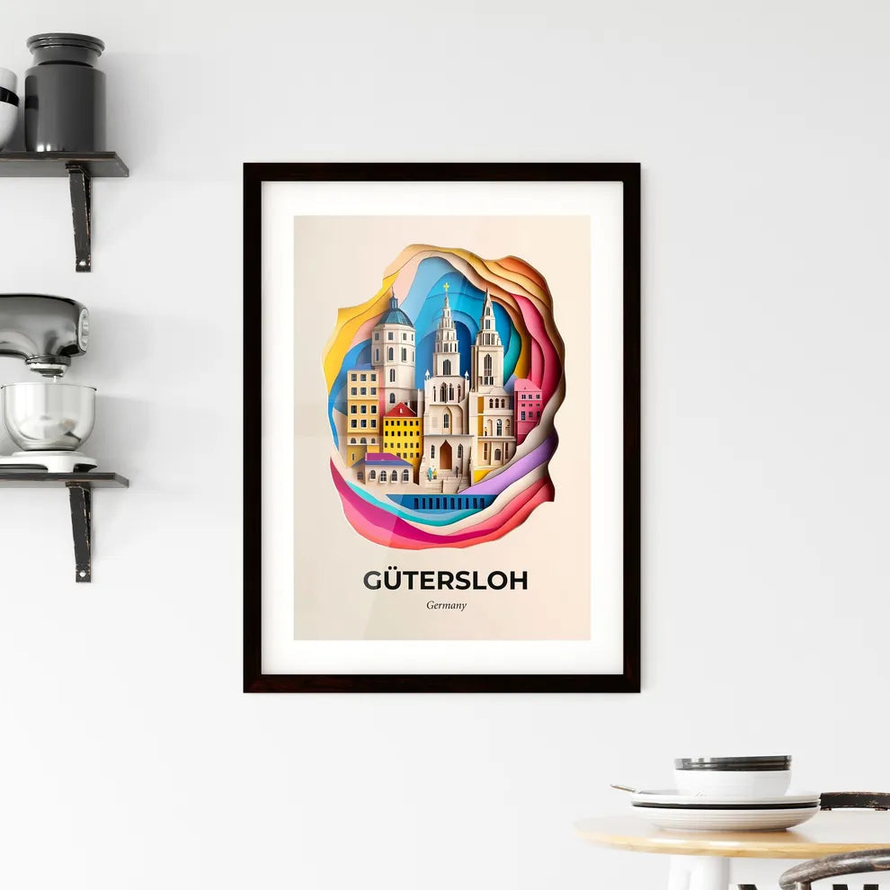 Vivid Gutersloh, Germany, Framed Wall Art