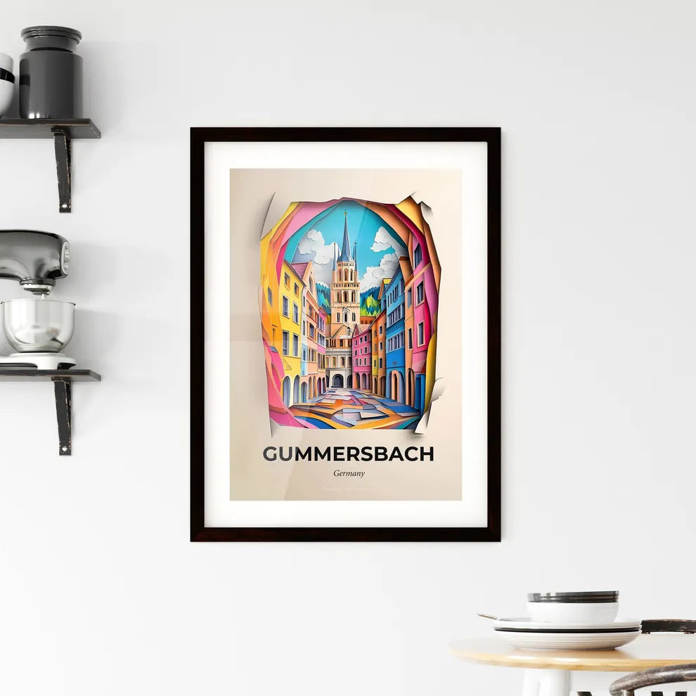 Vivid Gummersbach, Germany, Framed Wall Art
