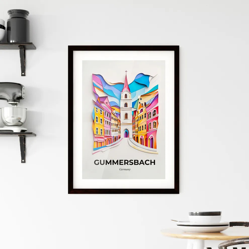 Vivid Gummersbach, Germany, Framed Wall Art