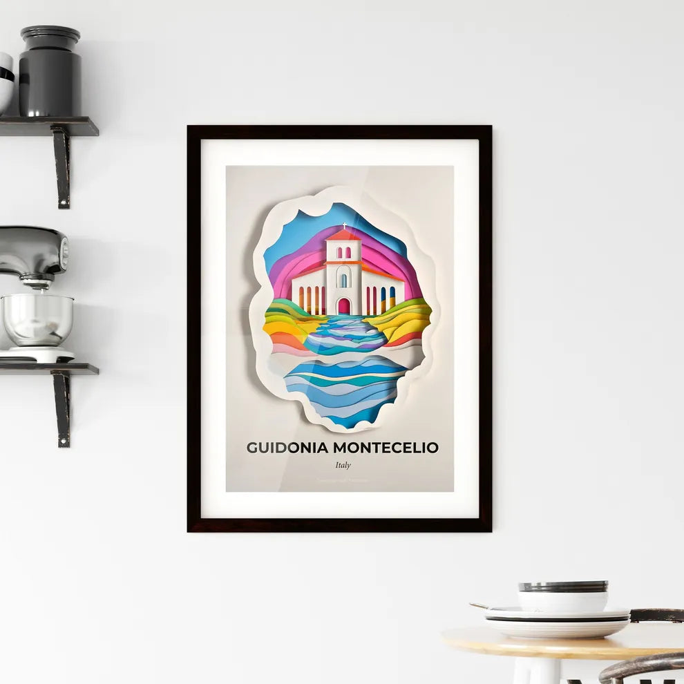 Vivid Guidonia Montecelio, Italy, Framed Wall Art