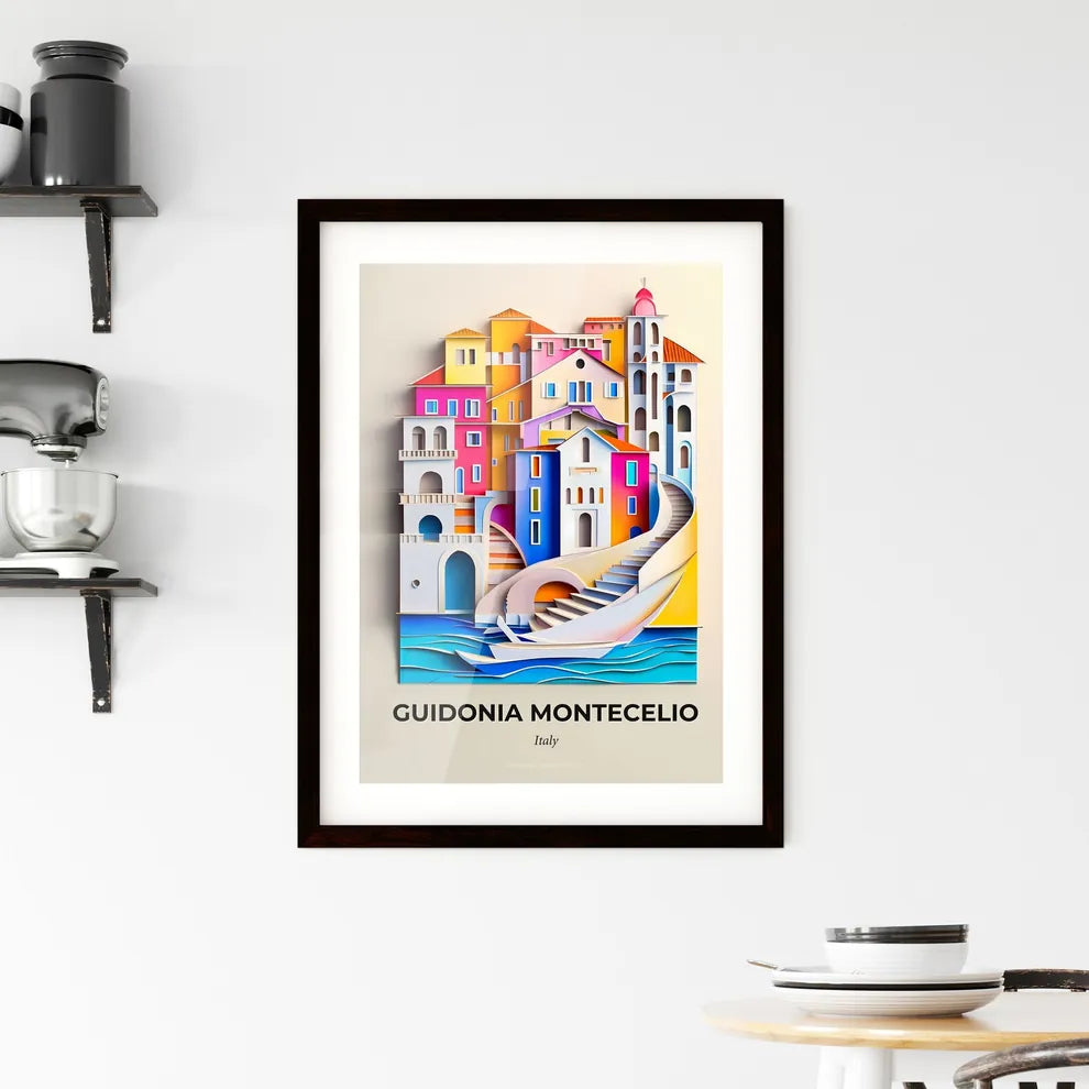 Vivid Guidonia Montecelio, Italy, Framed Wall Art