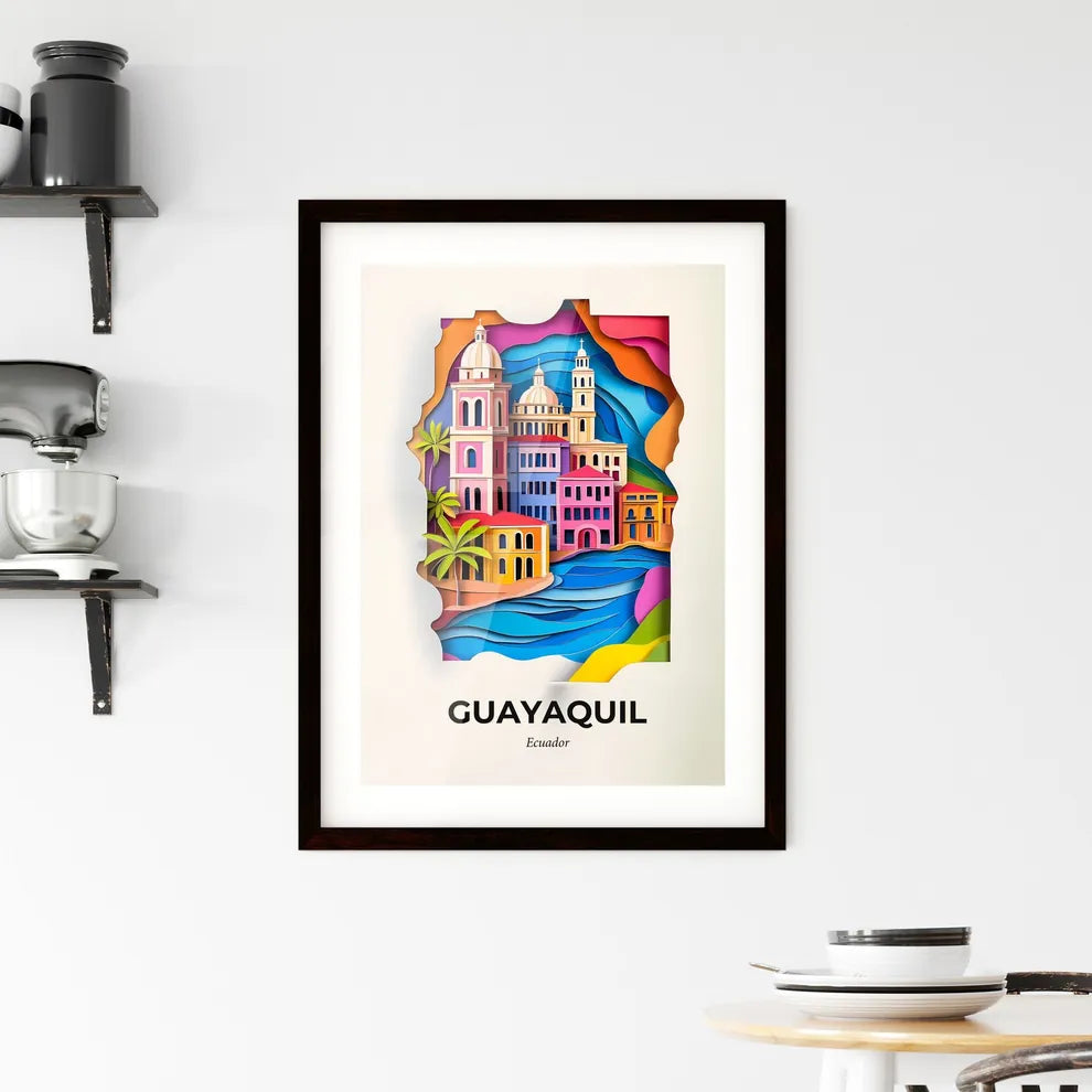 Vivid Guayaquil, Ecuador, Framed Wall Art