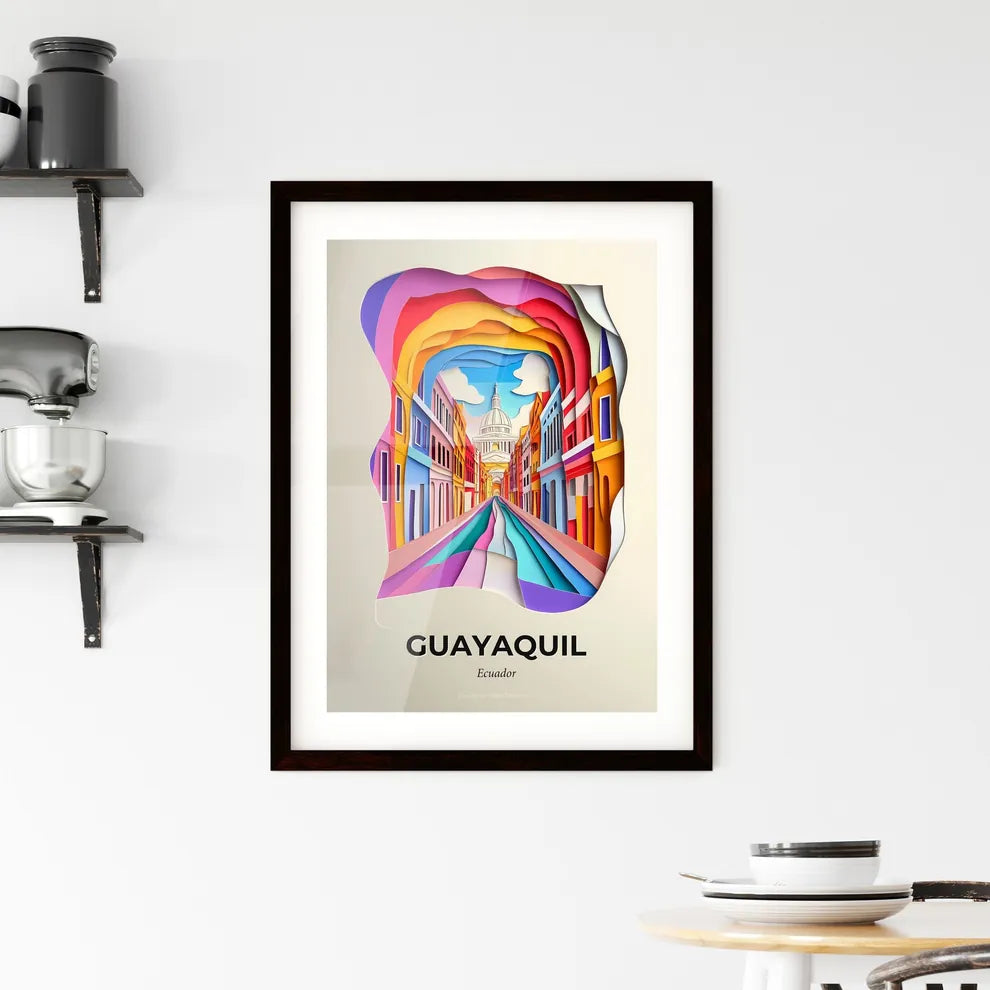 Vivid Guayaquil, Ecuador, Framed Wall Art
