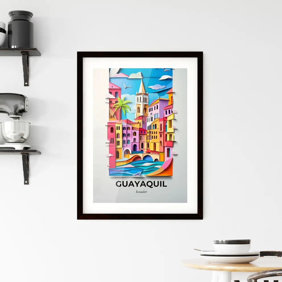 Vivid Guayaquil, Ecuador, Framed Wall Art