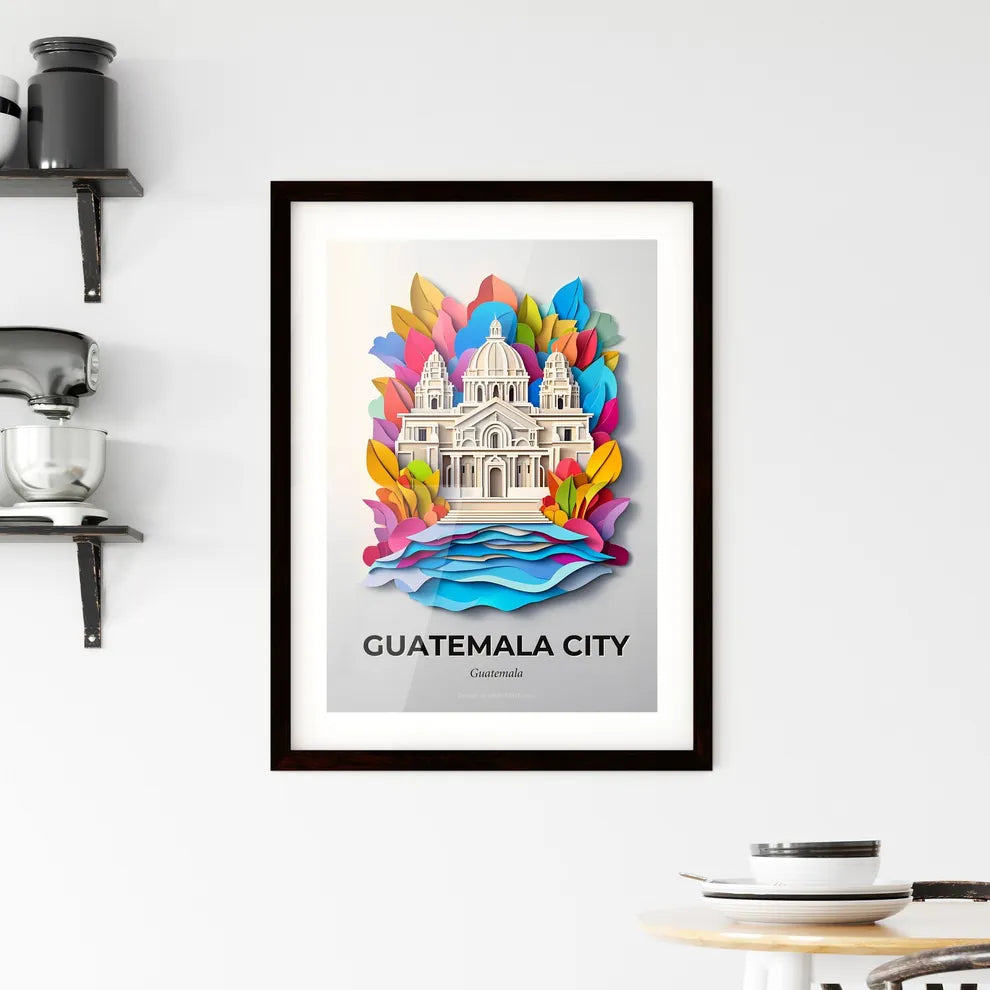 Vivid Guatemala City, Guatemala, Framed Wall Art