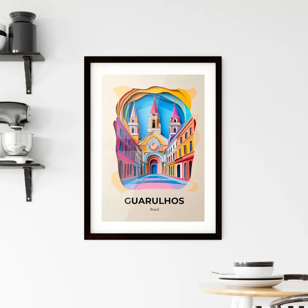 Vivid Guarulhos, Brazil, Framed Wall Art