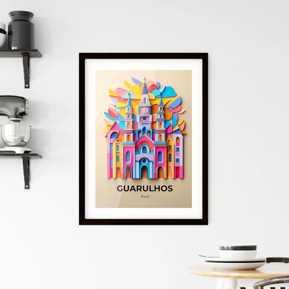 Vivid Guarulhos, Brazil, Framed Wall Art