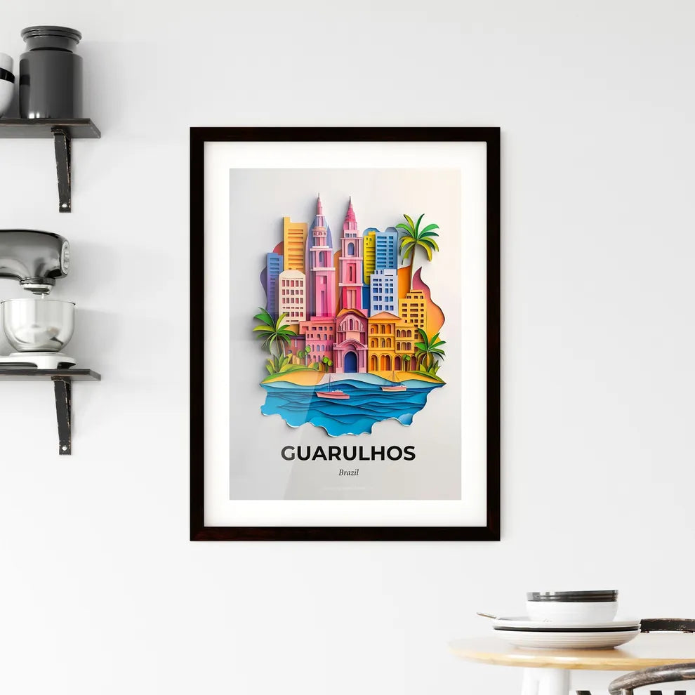 Vivid Guarulhos, Brazil, Framed Wall Art
