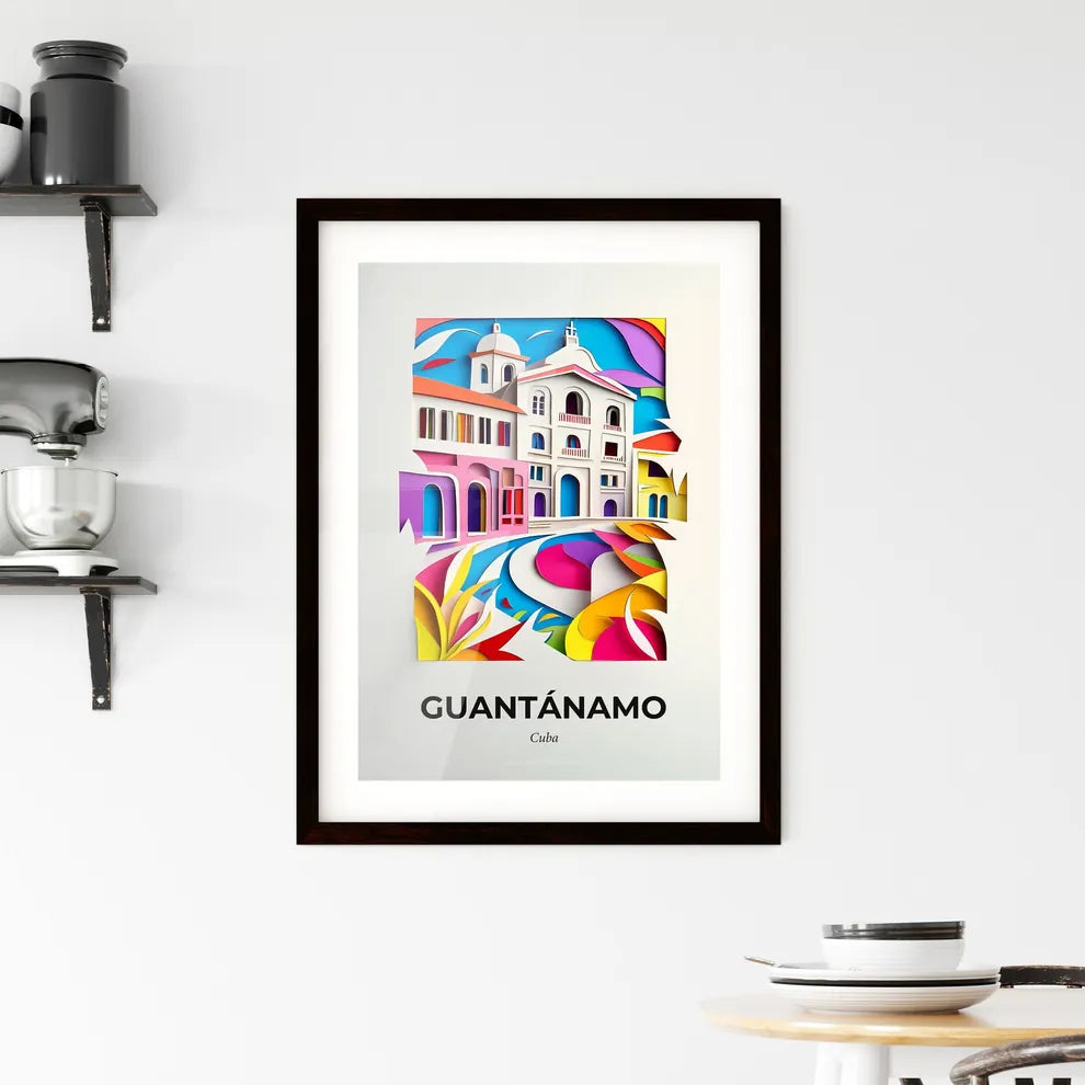 Vivid Guantánamo, Cuba, Framed Wall Art