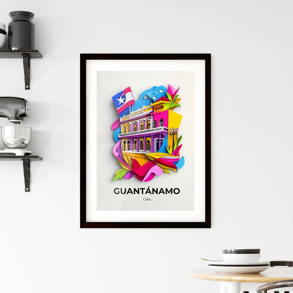 Vivid Guantánamo, Cuba, Framed Wall Art