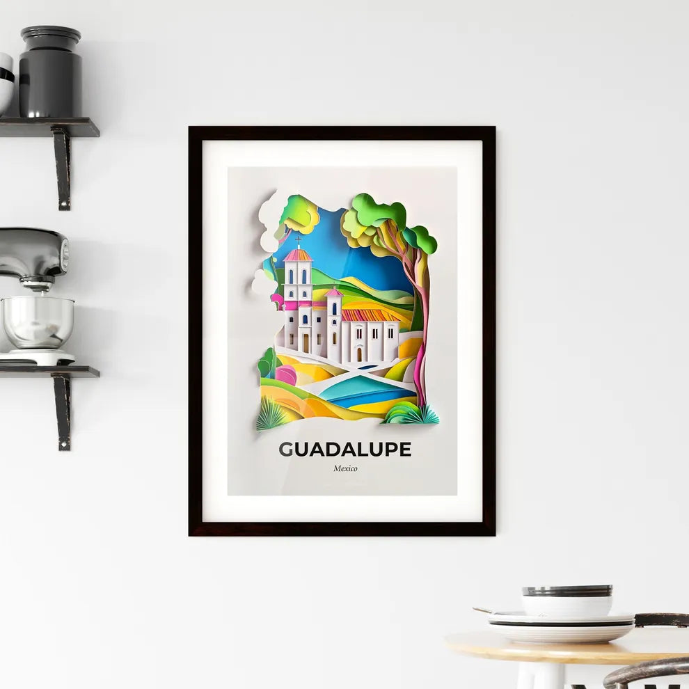 Vivid Guadalupe, Mexico, Framed Wall Art