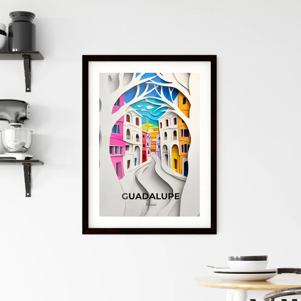 Vivid Guadalupe, Mexico, Framed Wall Art