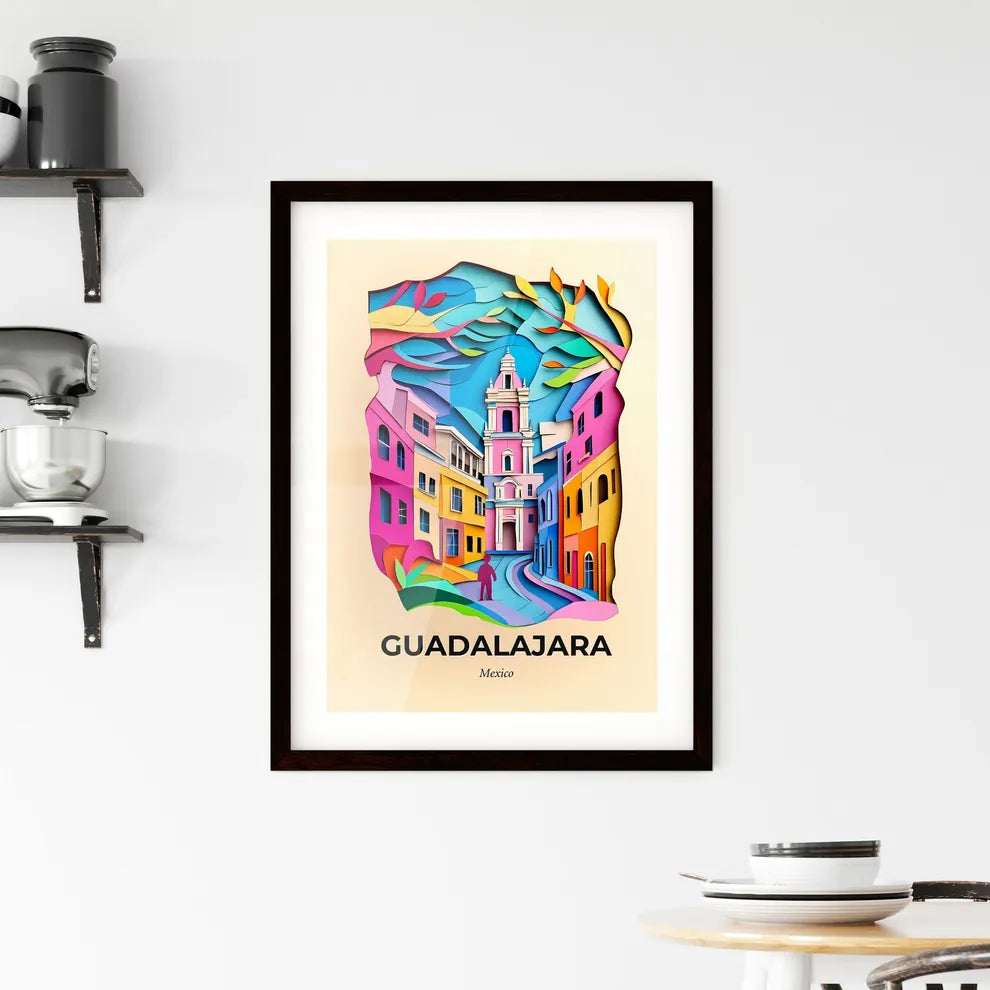 Vivid Guadalajara, Mexico, Framed Wall Art