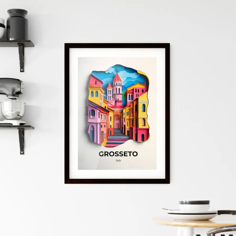 Vivid Grosseto, Italy, Framed Wall Art