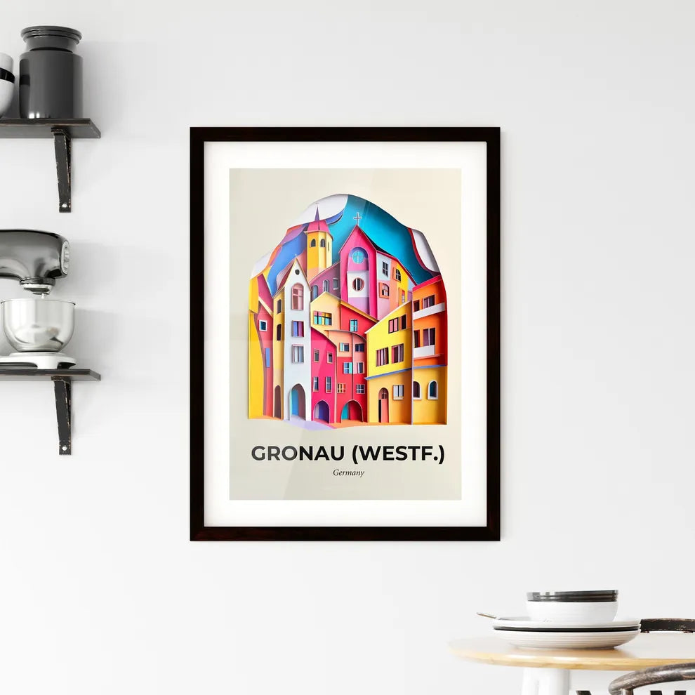 Vivid Gronau (Westf.), Germany, Framed Wall Art