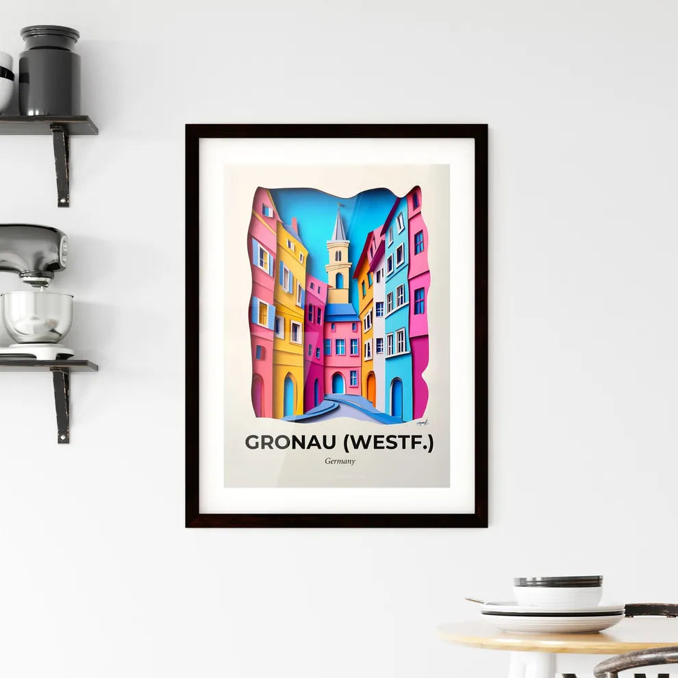 Vivid Gronau (Westf.), Germany, Framed Wall Art