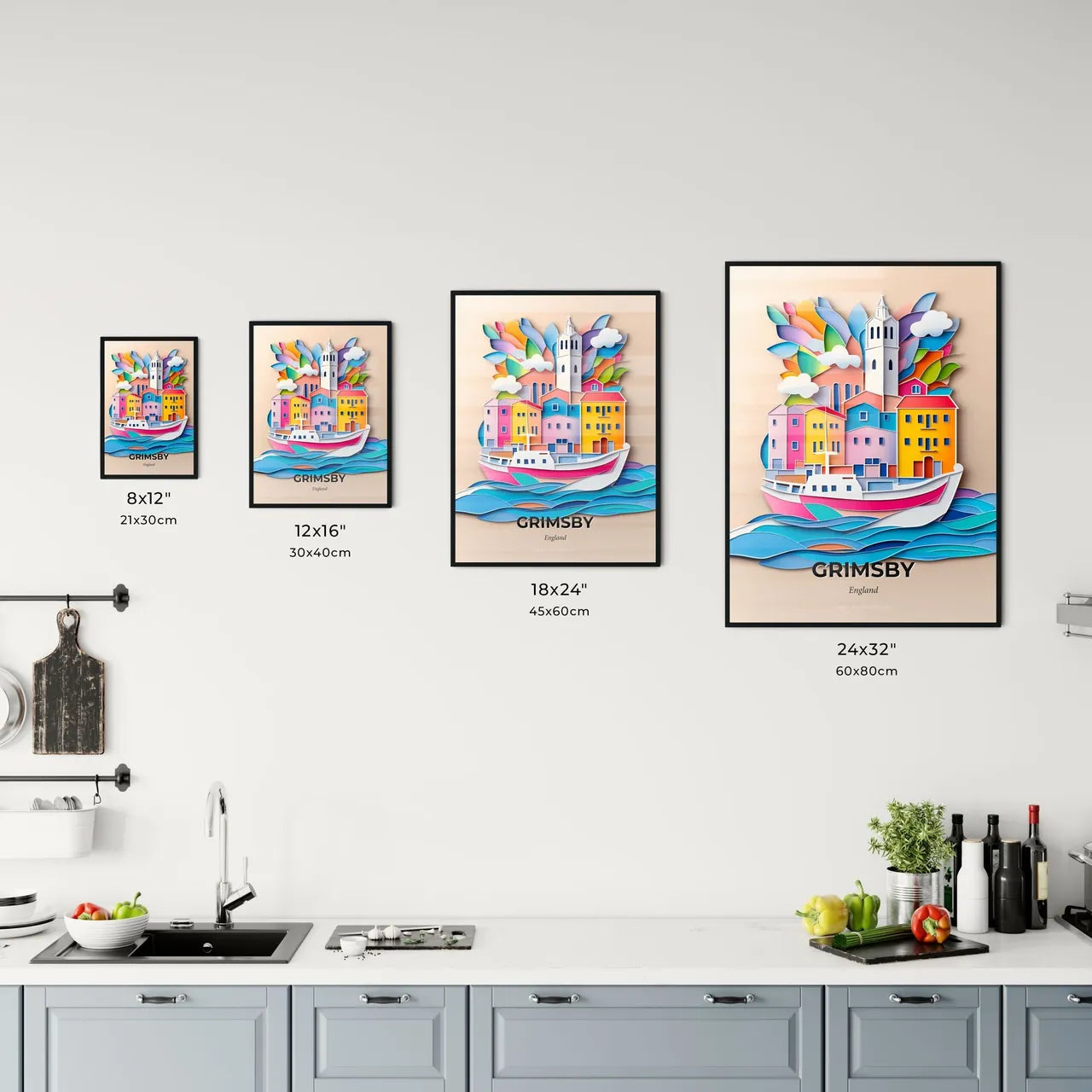 Vivid Grimsby, England, Kitchen Art