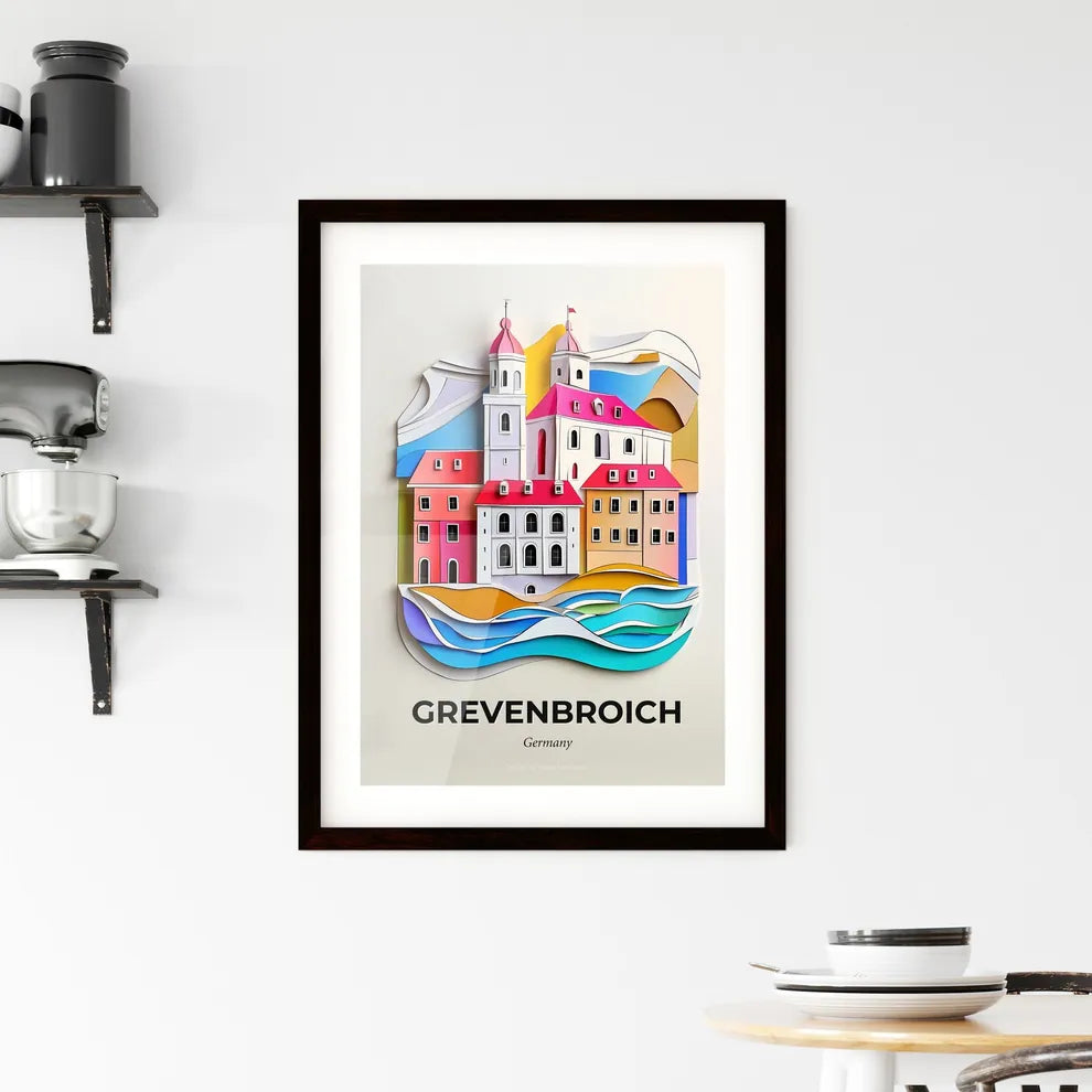 Vivid Grevenbroich, Germany, Framed Wall Art