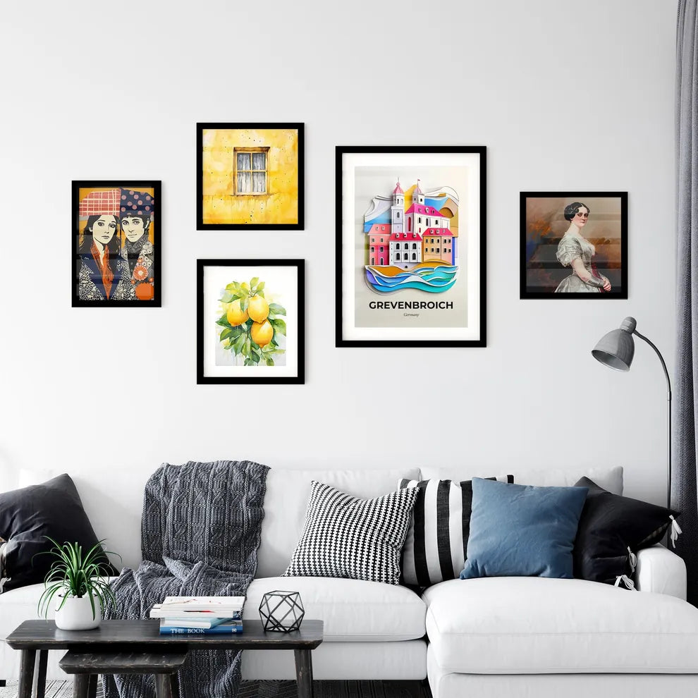 Vivid Grevenbroich, Germany, Premium Framed Prints