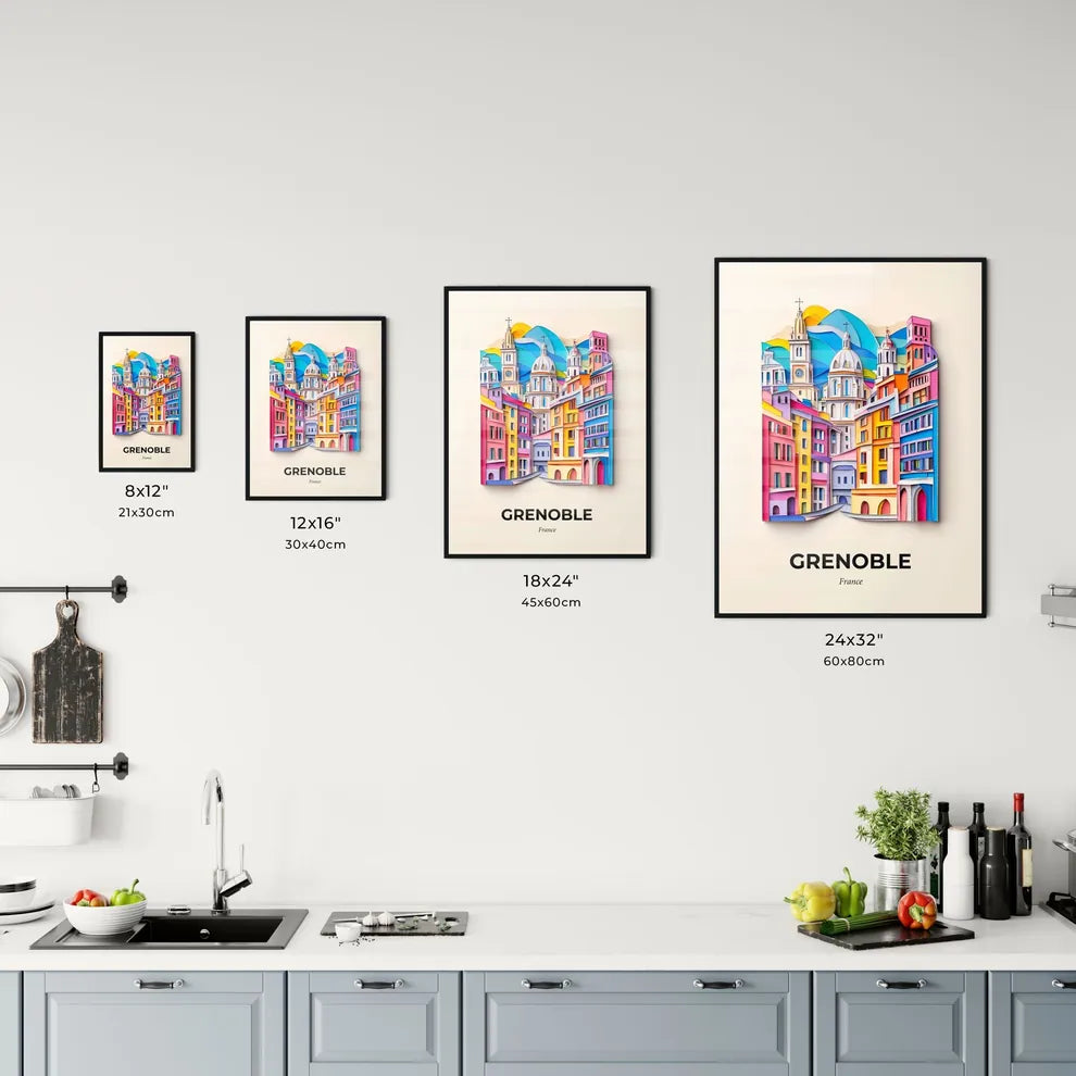 Vivid Grenoble, France, Kitchen Art