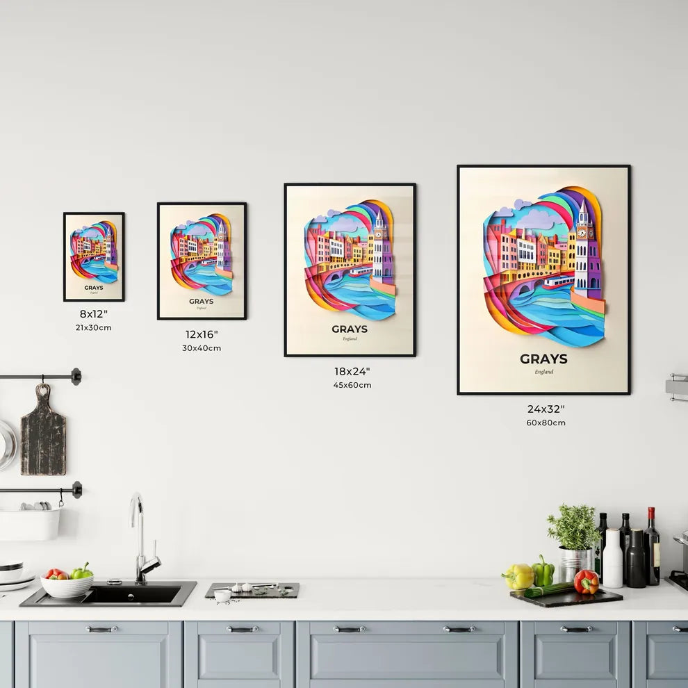 Vivid Grays, England, Kitchen Art