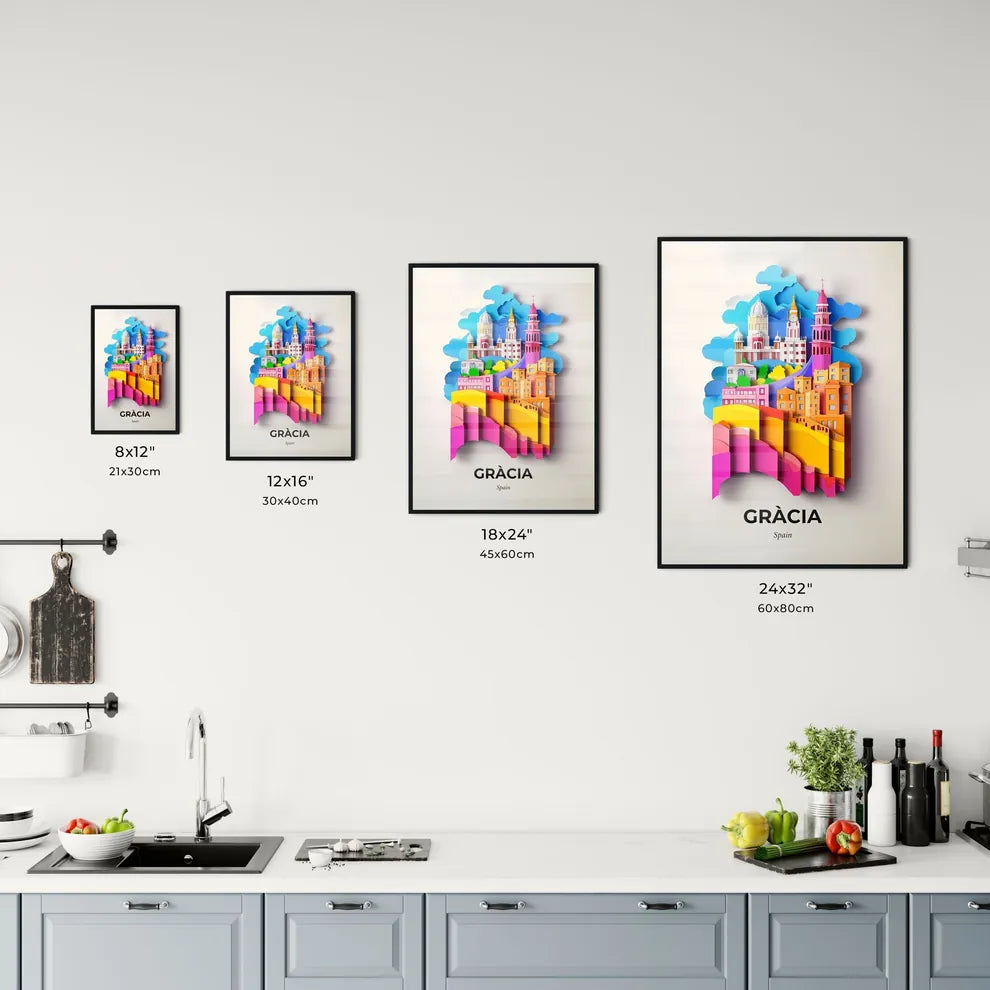 Vivid Gràcia, Spain, Kitchen Art