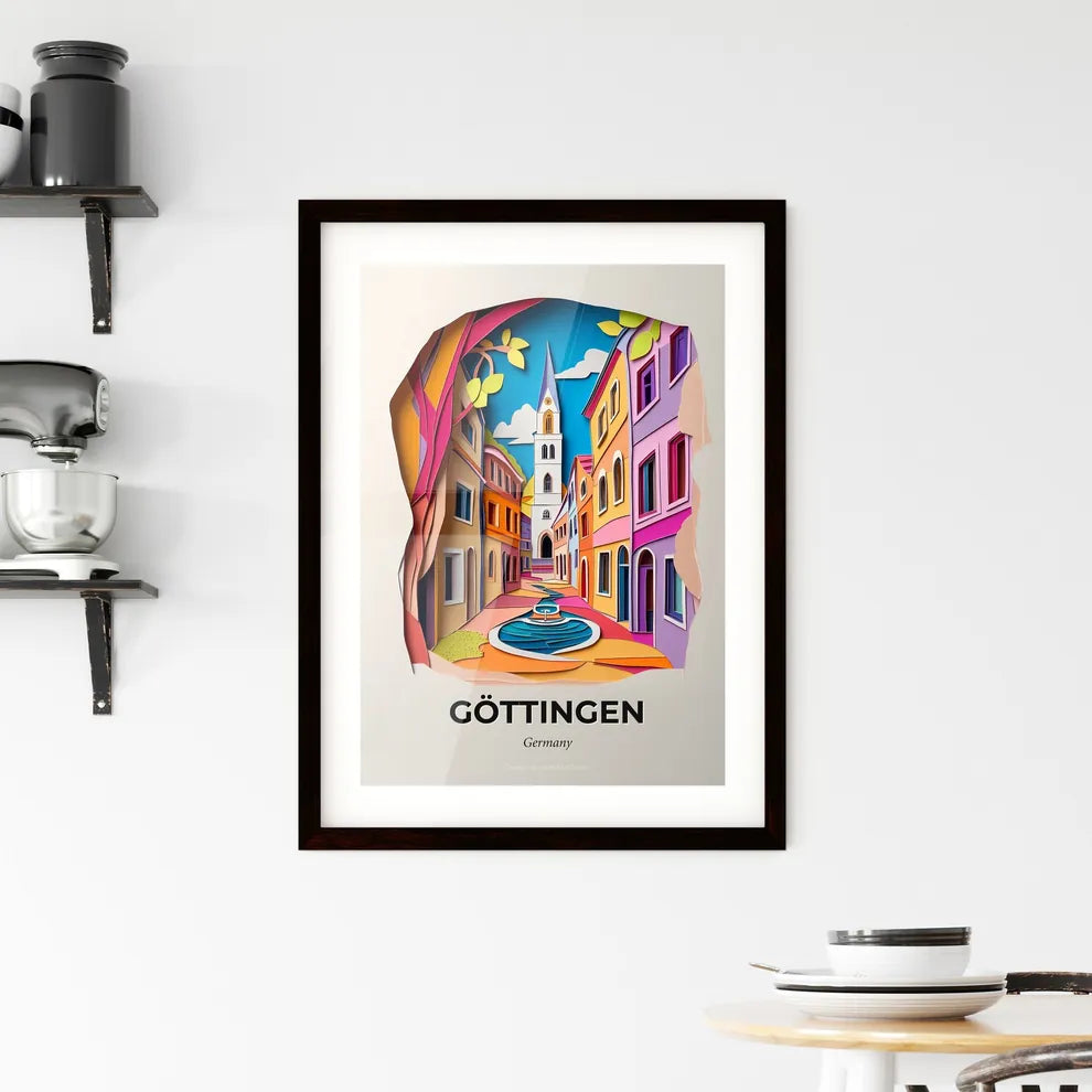 Vivid Gottingen, Germany, Framed Wall Art