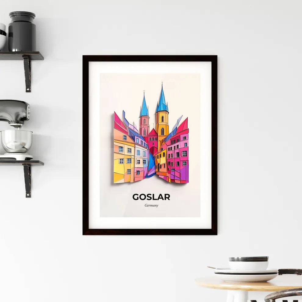 Vivid Goslar, Germany, Framed Wall Art