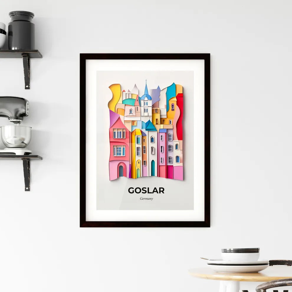 Vivid Goslar, Germany, Framed Wall Art