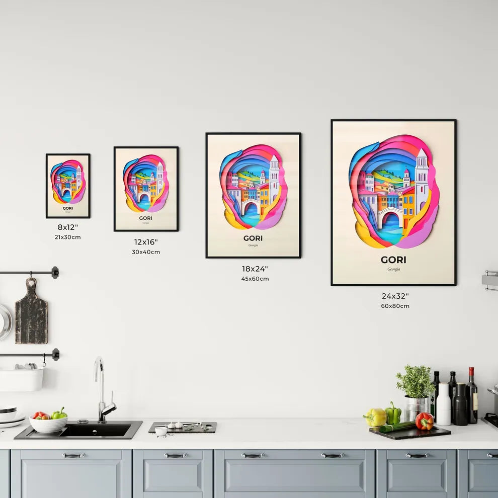 Vivid Gori, Georgia, Kitchen Art