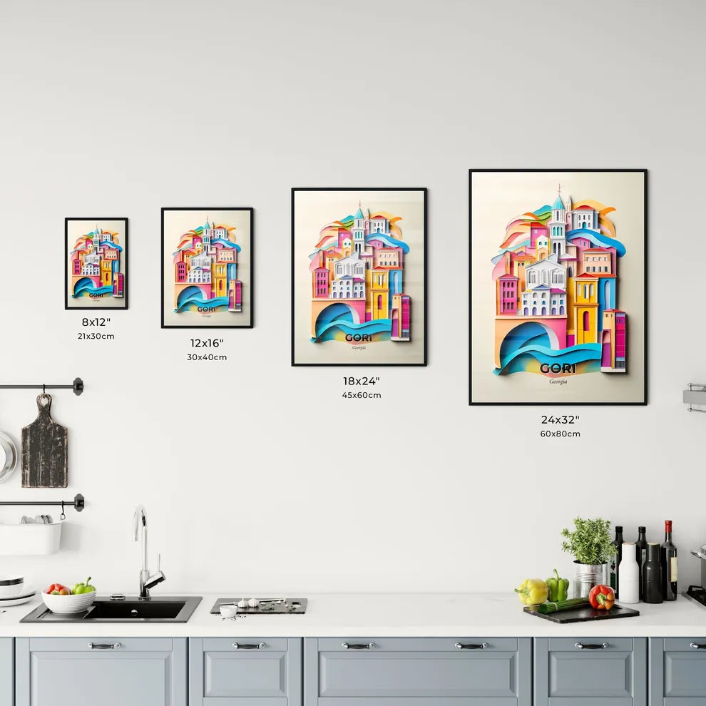 Vivid Gori, Georgia, Kitchen Art