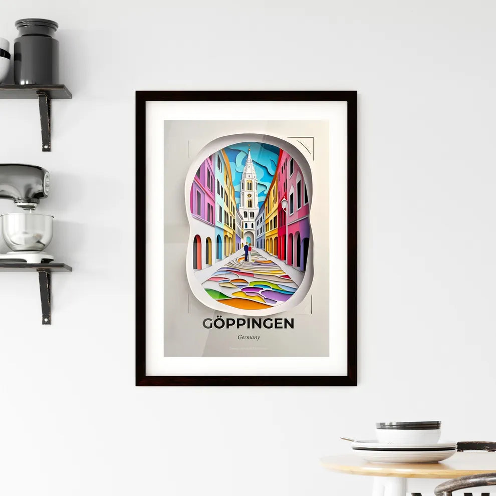 Vivid Goppingen, Germany, Framed Wall Art