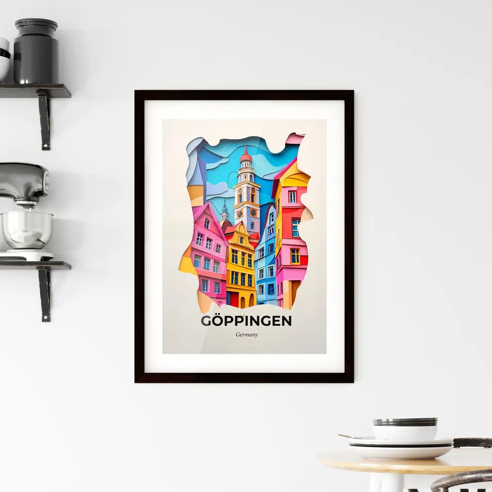 Vivid Goppingen, Germany, Framed Wall Art