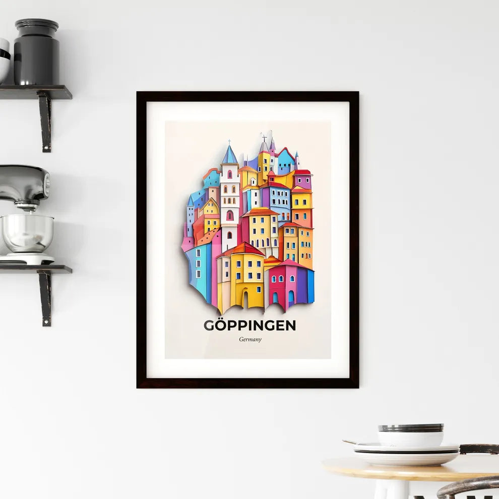 Vivid Goppingen, Germany, Framed Wall Art