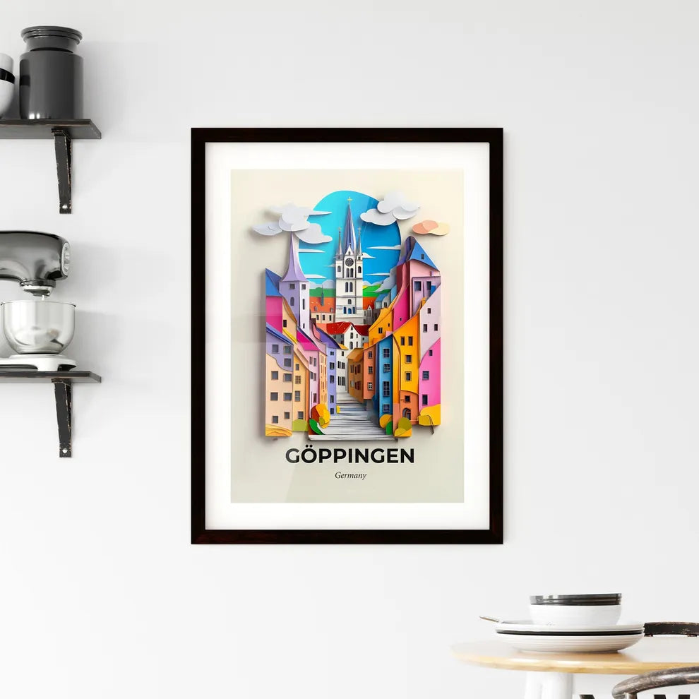 Vivid Goppingen, Germany, Framed Wall Art