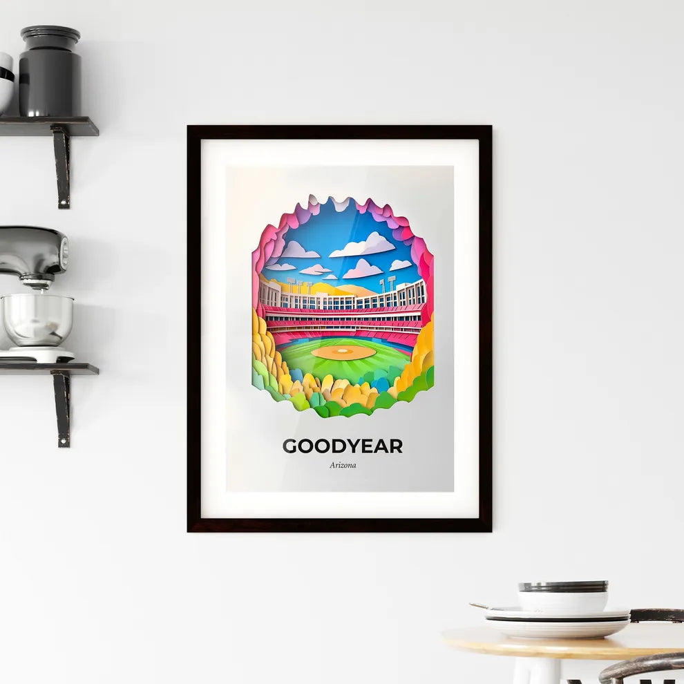 Vivid Goodyear, Arizona, Framed Wall Art