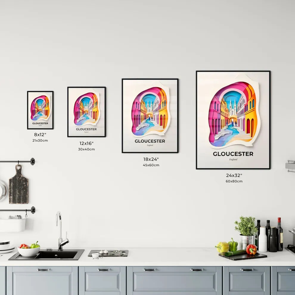 Vivid Gloucester, England, Kitchen Art