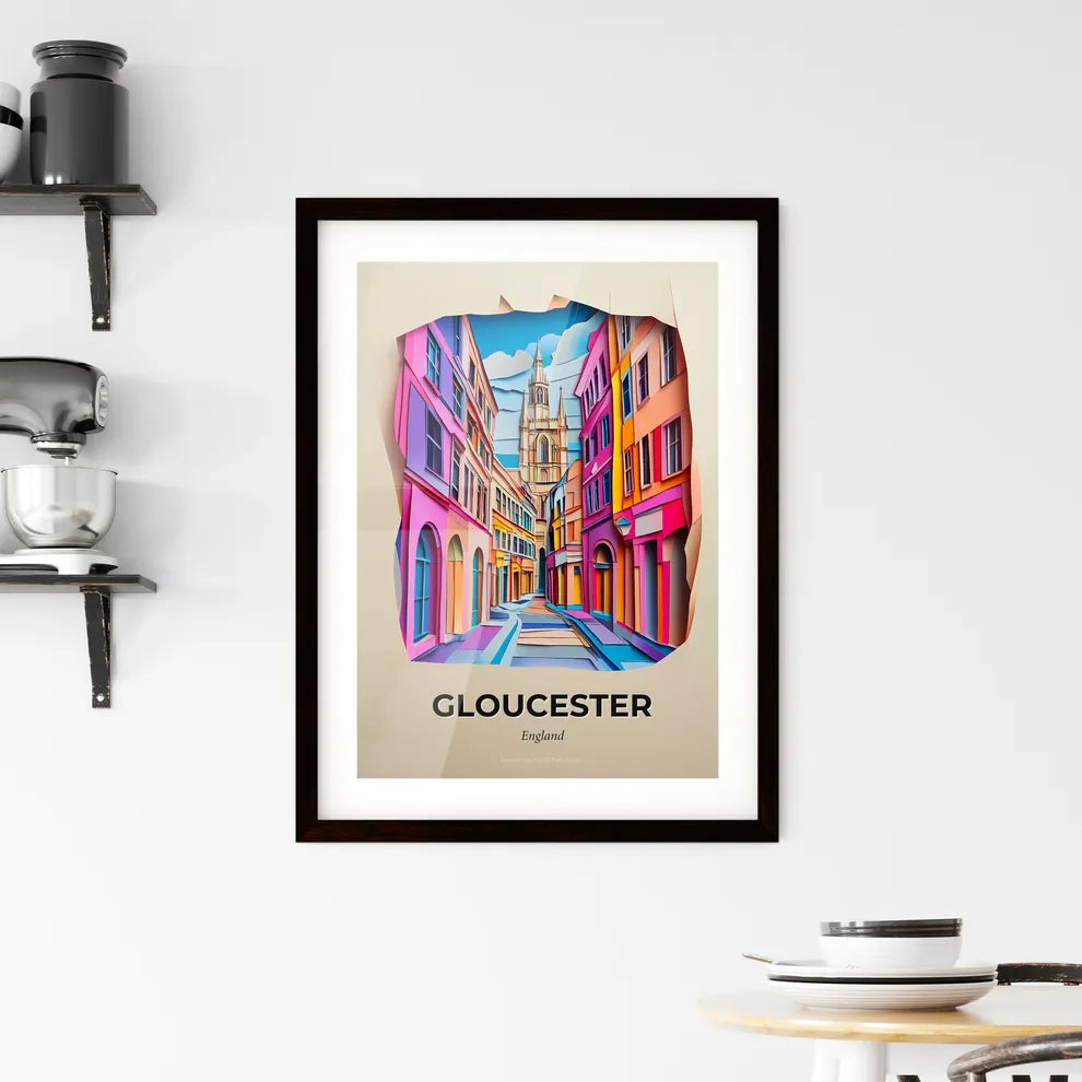Vivid Gloucester, England, Framed Wall Art