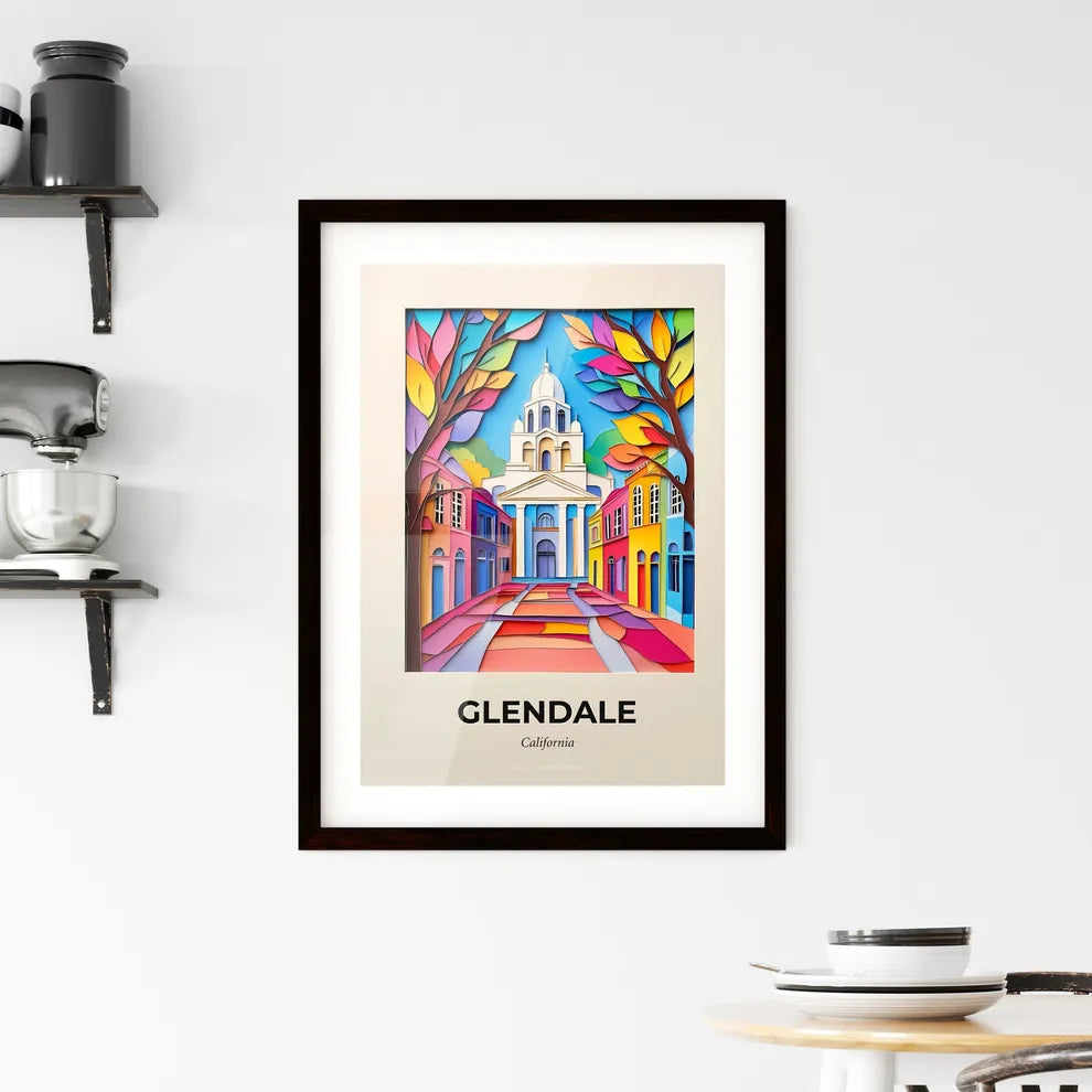 Vivid Glendale, California, Framed Wall Art