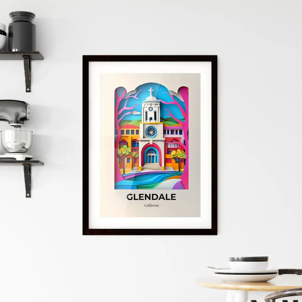 Vivid Glendale, California, Framed Wall Art
