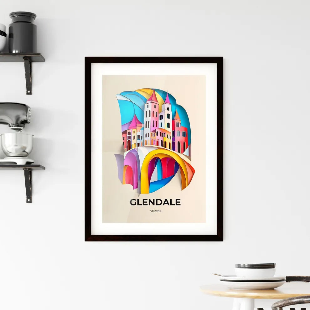 Vivid Glendale, Arizona, Framed Wall Art