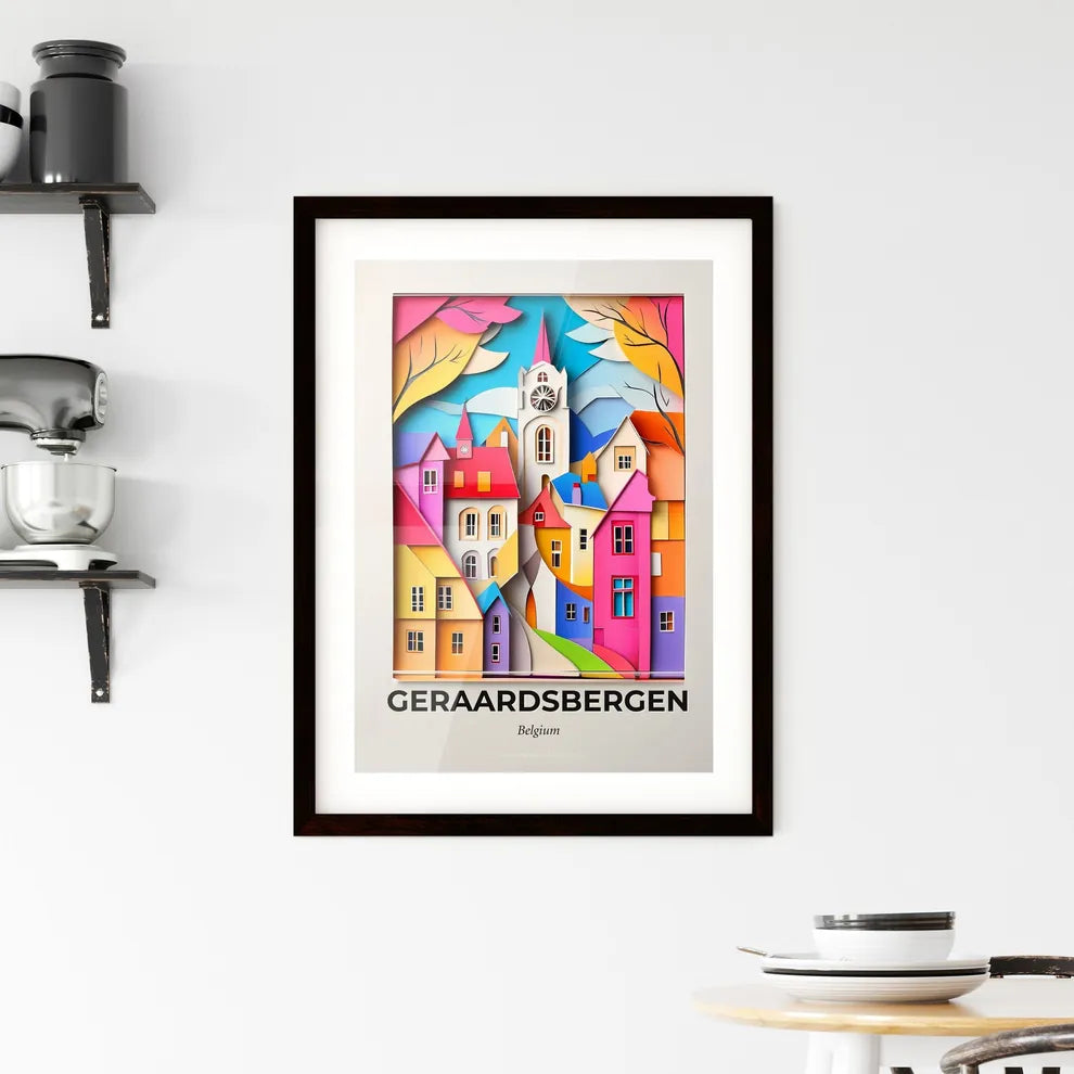 Vivid Geraardsbergen , Belgium, Framed Wall Art