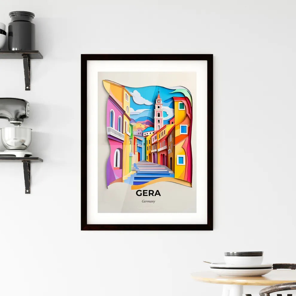 Vivid Gera, Germany, Framed Wall Art