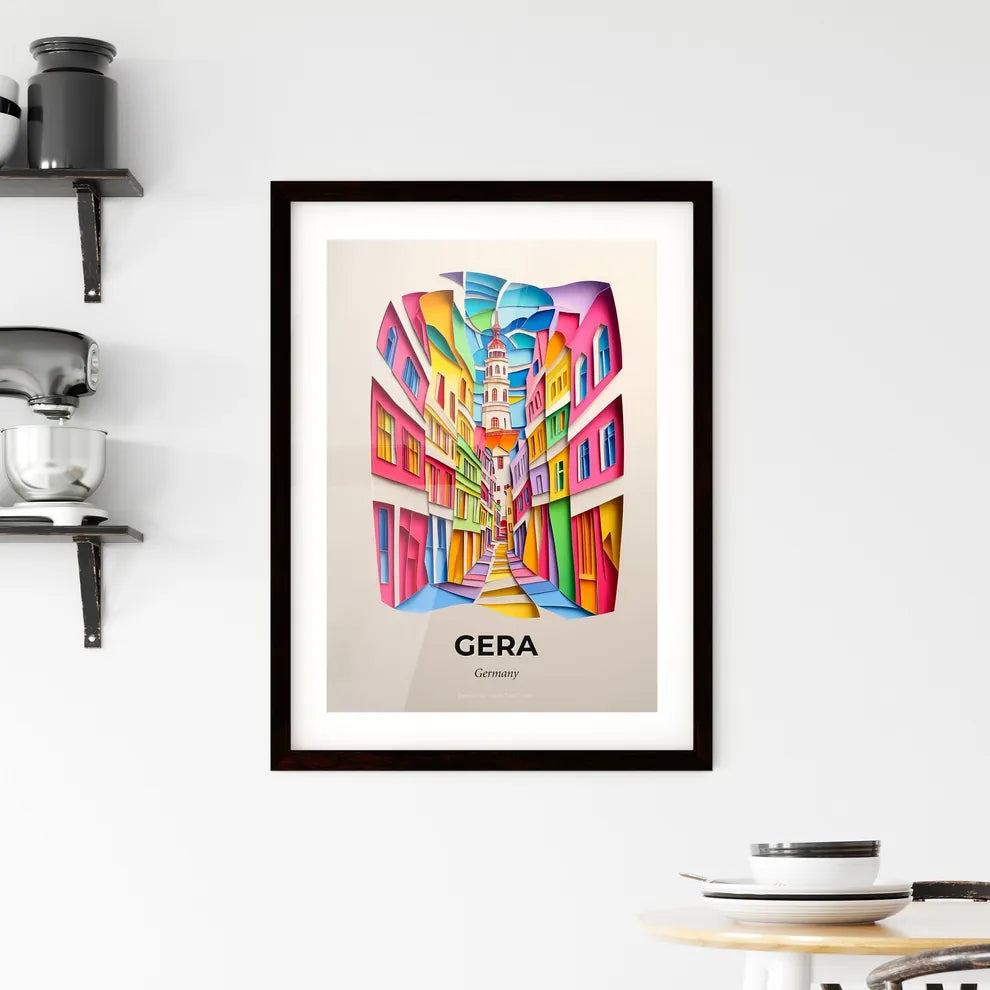 Vivid Gera, Germany, Framed Wall Art