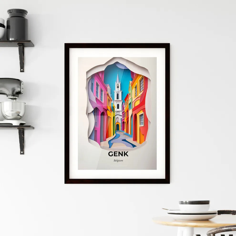 Vivid Genk, Belgium, Framed Wall Art
