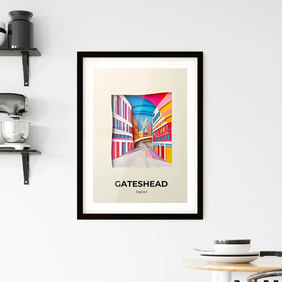 Vivid Gateshead, England, Framed Wall Art