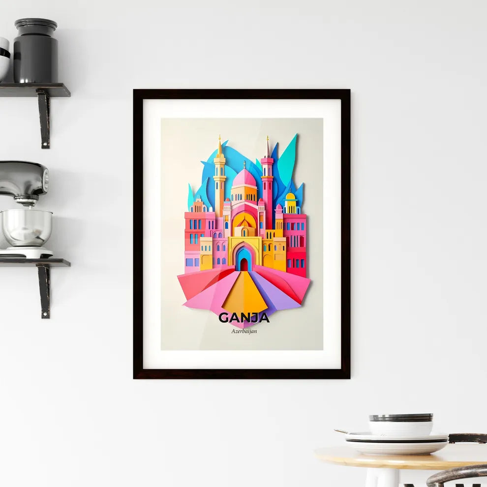 Vivid Ganja, Azerbaijan, Framed Wall Art