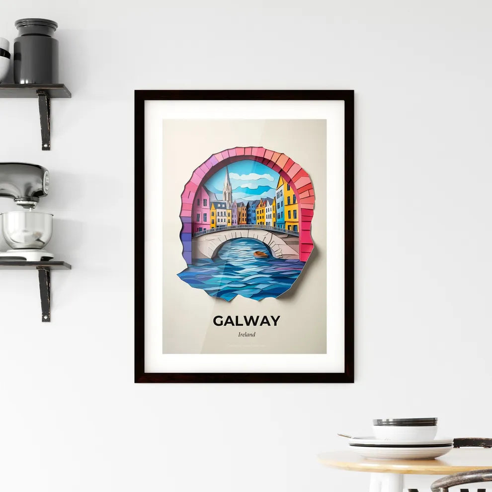 Vivid Galway, Ireland, Framed Wall Art