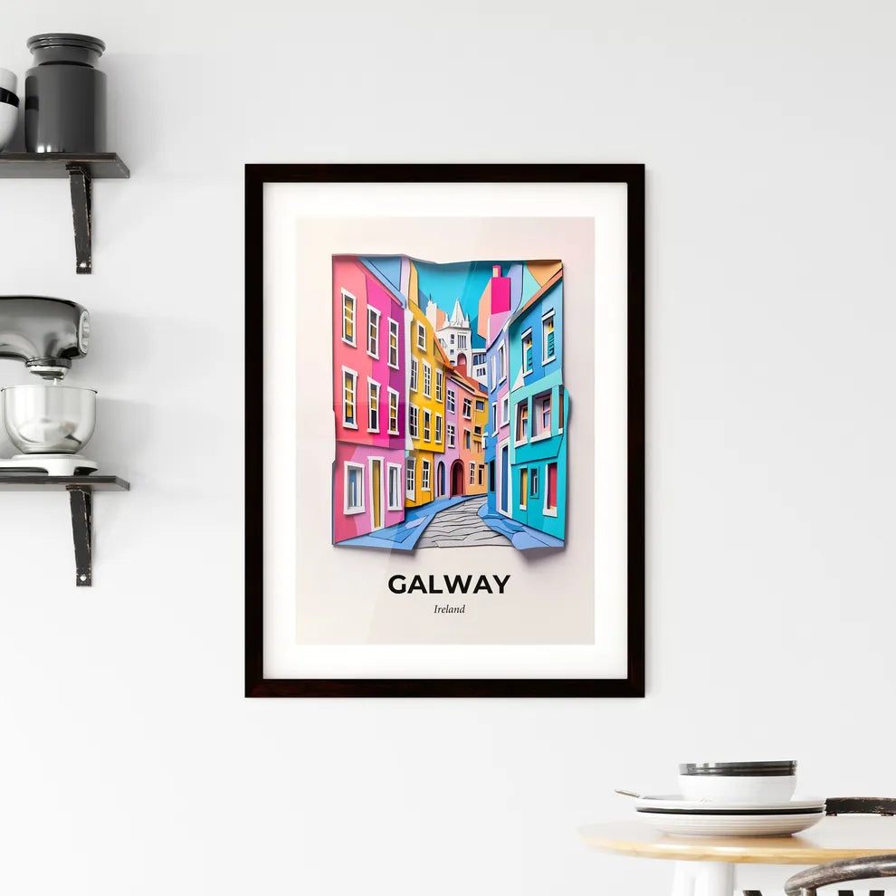Vivid Galway, Ireland, Framed Wall Art